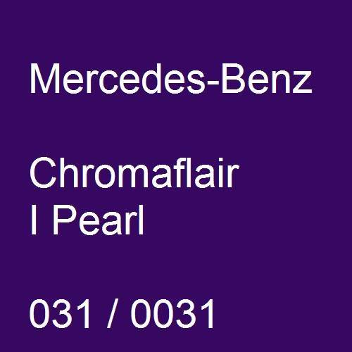 Mercedes-Benz, Chromaflair I Pearl, 031 / 0031.